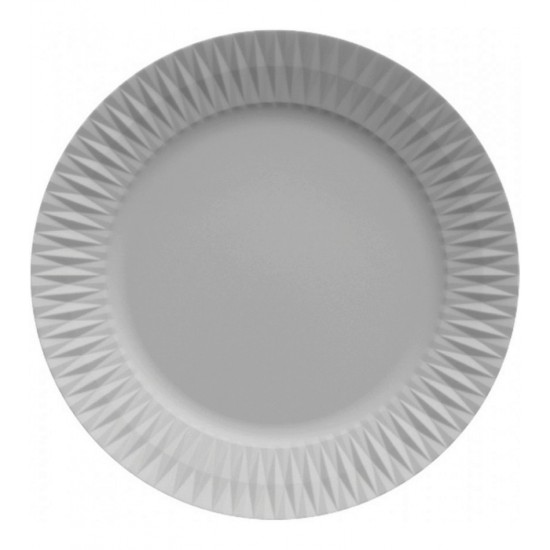 Prato Sobremesa 20,5cm Diamante Porcelana Germer